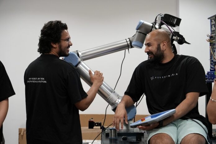 Telekinesis-Founders- © 2026 Telekinesis GmbH Telekinesis: Physical AI für intelligente Roboter Founder Bild 2026 @ Telekinesis GmbH