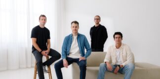 Moss: Series-C-Finanzierung und Aufstieg zum Unicorn Bild Ante Spittler, Anton Rummel, Ferdinand Meyer und Stephan Haslebacher Bildcredits Moss