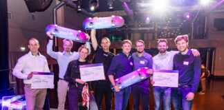 BIG UP Startup Summit 2026: GAIA Aerospace, Anori Tech und enerbeat siegen BIG UP bringt in Braunschweig Startups und Investoren zusammen Die Startups enerbeat aus Braunschweig (1.+2. von links, Sieger im Schwerpunkt Clean Tech und Green Mobility), Anori Tech aus Hamburg (Mitte, Sieger im Schwerpunkt High Tech und Deep Tech) sowie GAIA Aerospace aus Braunschweig (Sieger im Schwerpunkt Dual Use) durften sich über jeweils 5.000 Euro Preisgeld freuen. Fotos: Braunschweig Zukunft GmbH/Philipp Ziebart