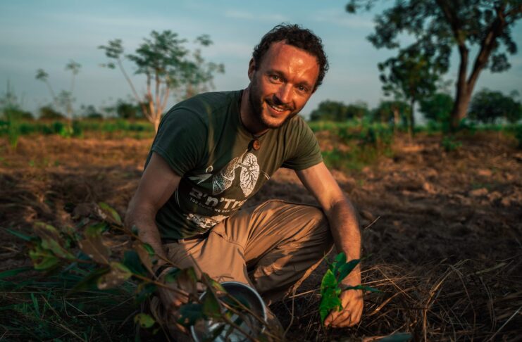 Unternehmen: Click A Tree unterstützt Weltrekord Chris Kaiser Gründer