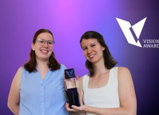 VisionAward: cylib und decyte gewinnen 2026 Julia Stachowiak und Hanna Roeschke von decyte © VisionAward