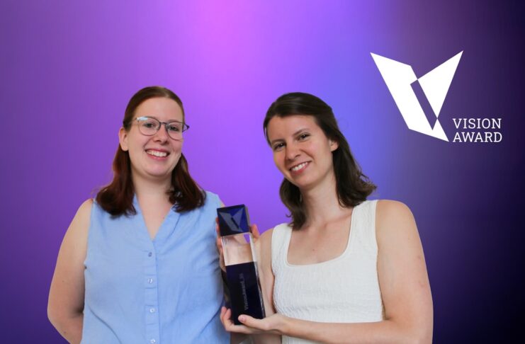 VisionAward: cylib und decyte gewinnen 2026 Julia Stachowiak und Hanna Roeschke von decyte © VisionAward