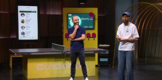 Ding Dong Ping Pong: Tischtennis bei Die Höhle der Löwen Bild (v.li.) Kian Pariwar und Waldemar Zeiler, Gründer-Duo von Ding Dong Ping Pong aus Berlin. Foto: RTL