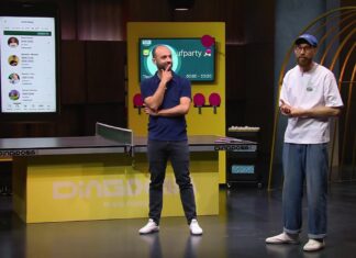 Ding Dong Ping Pong: Tischtennis bei Die Höhle der Löwen Bild (v.li.) Kian Pariwar und Waldemar Zeiler, Gründer-Duo von Ding Dong Ping Pong aus Berlin. Foto: RTL