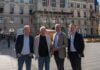 Lebensstimmen: KI und Bestatter für neue Abschiedsformen die drei Gründer und der Investor Dr. Helmut Marko