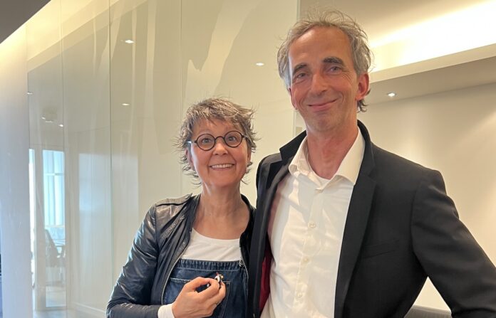 Roberta: Open Roberta Lab bringt Robotik in Schulen Marc Tobias und Andrea Herold von Roberta