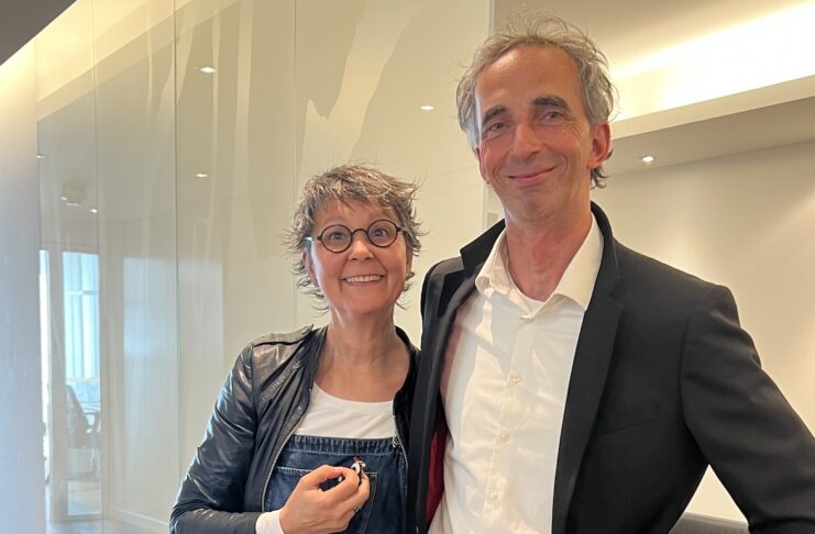 Roberta: Open Roberta Lab bringt Robotik in Schulen Marc Tobias und Andrea Herold von Roberta