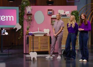 artem oral care: Zahnpflege in Die Höhle der Löwen Rebecca Linneweber, Diana Zur Löwen und Julia von Wolff (v.li.), Gründerinnen von Artem oral care Foto: RTL