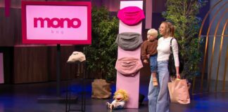 monobag: Handtasche trifft Die Höhle der Löwen Bild Gesa Vieting, Gründerin von monobag mit ihrem Sohn Max. Foto: RTL