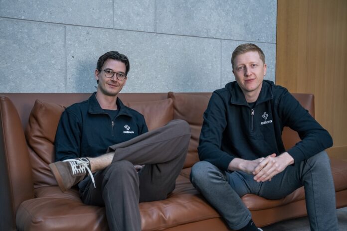 calliora: Krankenhäuser mit KI-Plattform wirtschaftlicher machen Gründerteam Bild  Dr. Frederik Träuble und Dr. Jonas Wildberger