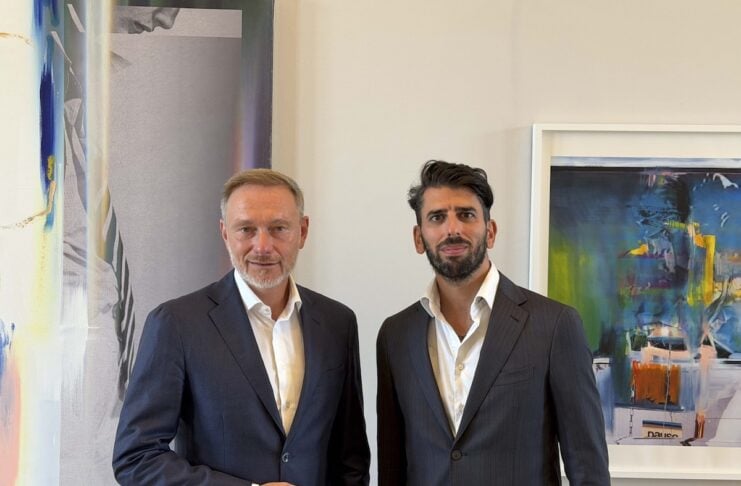 QuoIntelligence: Christian Lindner stärkt Cybersicherheit Christian Lindner and Marco Riccardi.jpg