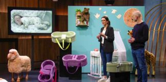 PEANUT by Levantto : Babys in Die Höhle der Löwen. Katharina Schroth und Caspar Schroth, Gr¸nder von Peanut Baby Tragetasche