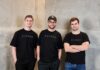 Drevise: Anforderungen aus Zeichnungen mit KI analysieren Bild von links nach rechts Henrik Pitz, Frederik Frei und Sascha Müller Fotograf: (c)Peter Mate