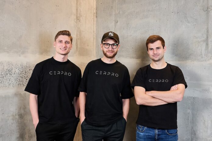 Drevise_Founder_fltr_Henrik Pitz_Frederik Frei_Sascha Müller_(c)Peter Mate_2 Drevise: Anforderungen aus Zeichnungen mit KI analysieren Bild von links nach rechts Henrik Pitz, Frederik Frei und Sascha Müller Fotograf: (c)Peter Mate