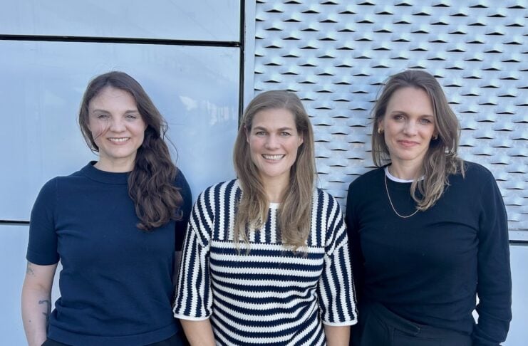 Finches Finanzierung: 2 Mio. Euro für sichere Lieferkette Gründerinnen Team Bild stehend