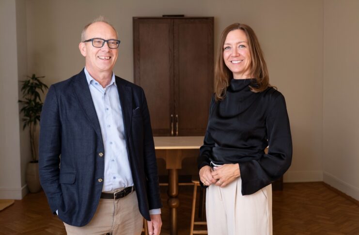 Yazen: 50 Mio. Euro von Verdane für Adipositas Bild Yazen-CEO Fredrik Meurling mit Cecilia Nytorp Copyright: Yazen