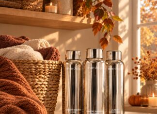 everdrop: Laundry Shampoo in Chrome Design Limited Edition Laundy Care Set Mood