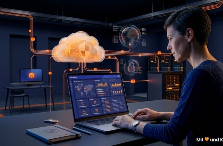 KI-Assistent: KI-Dienst für Startups richtig wählen STRATO_Digitale Systeme überwachen_KI-generiert