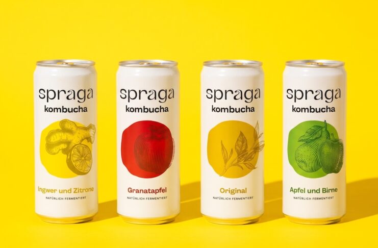 Kombucha: Spraga expandiert in die Gastronomie B.U.: Mit vier Kombucha-Sorten setzt Spraga seinen Expansionskurs im deutschen Markt fort. © Spraga
