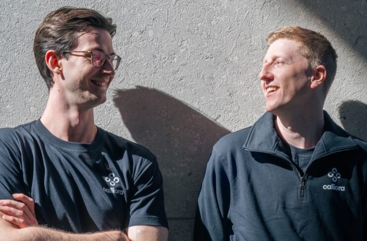 KI-Plattform: calliora stärkt Krankenhäuser mit 6 Millionen gründer team Jonas Wildberger und Frederik Träuber