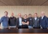 Pizza: FRYZZA für den Air Fryer begeistert die Löwen Fryzza Teambild mit Löwen