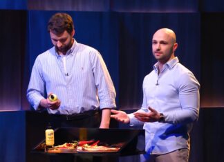 Die Höhle der Löwen: hottey mit Hot Honey im Battle Bild: Julian Herrlich und Maximilian Voigt (v.li.) Foto: RTL