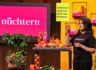 nüchtern: Alkoholfreie Drinks in der Höhle der Löwen Isabella Steiner, Gründerin von nüchtern
