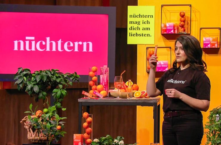 nüchtern: Alkoholfreie Drinks in der Höhle der Löwen Isabella Steiner, Gründerin von nüchtern