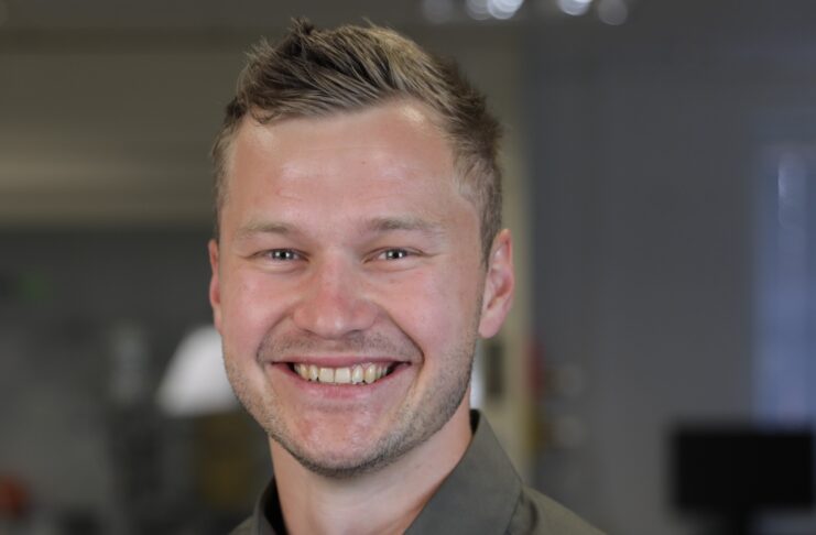 CO2 ViridiCO2 Founder Dr. Daniel Steward Portrait Photo in a Office
