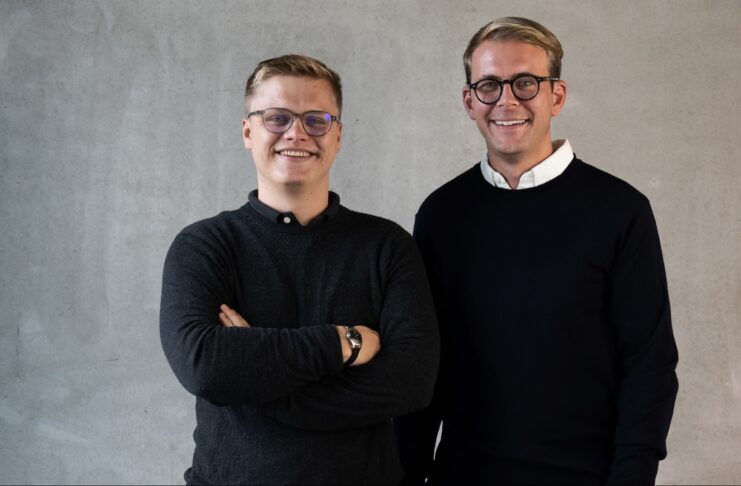 ESG Briink AI for Environmental, Social and Governance Impact the Briink Founder Team in front of a Wahl!