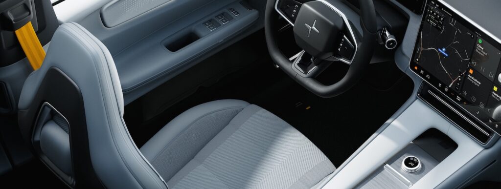Inside a Polestar Vehicle Steering wheel and Dashboard!