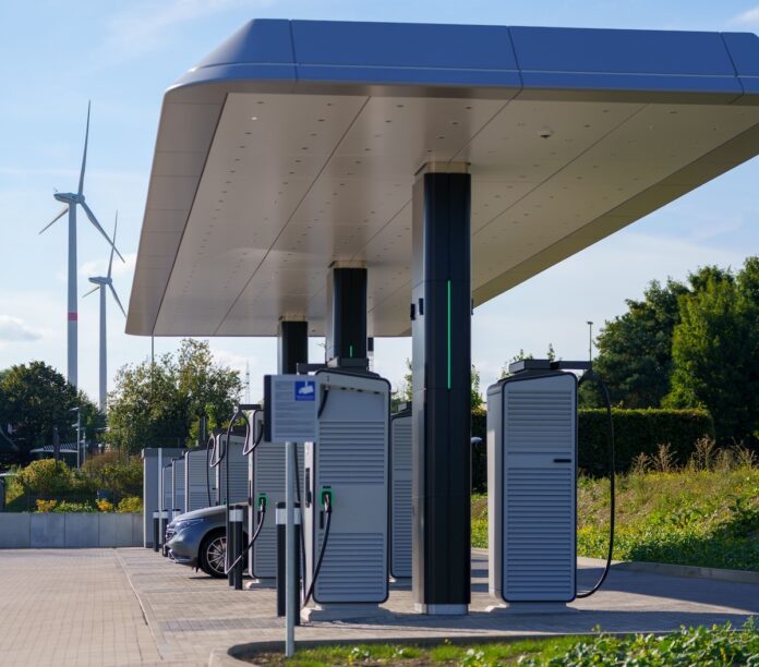 EV Charging: CCTV and Speed Bumps Protection Picture Credits pexels mohamed b