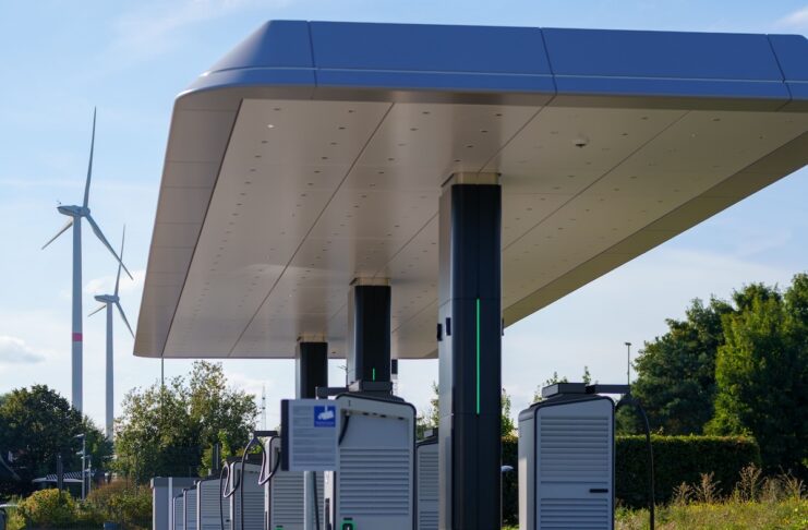 EV Charging: CCTV and Speed Bumps Protection Picture Credits pexels mohamed b