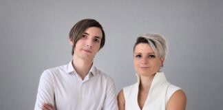 sci2sci: AI for Trustworthy Biopharma Data. From left to right_sci2sci co-founders_Valerii Kremnev & Angelina Lesnikova.